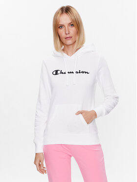Champion Champion Mikina 116065 Bílá Regular Fit