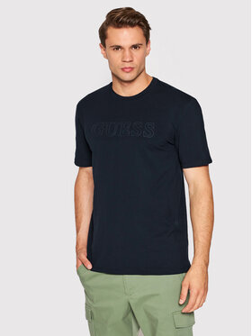 Guess Guess T-Shirt Z2YI11 J1311 Granatowy Regular Fit