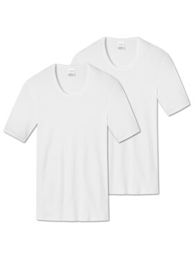 SCHIESSER SCHIESSER T-Shirt 27358 Biały Comfort Fit