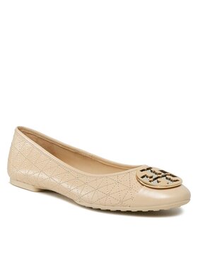 Tory Burch Tory Burch Ballerinas Claire Quilted Ballet 156810 Beige