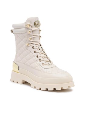 MICHAEL Michael Kors MICHAEL Michael Kors Planinarske cipele Rowan Lace Up Bootie 40F3RWFE1L Écru
