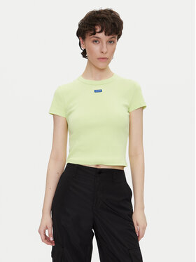 HUGO HUGO T-shirt Baby 50510749 Verde Slim Fit
