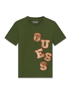 Guess Kids Guess Kids T-Shirt 181520 Zielony Classic Fit