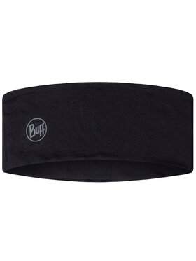 Buff Buff Frotka na głowę Buff Merino Lightweight Headband Czarny