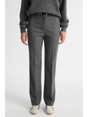 MARI PRETI MARI PRETI Spodnie materiałowe SERENE Szary Slim Fit