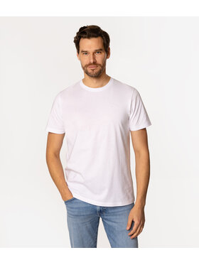 Lee Cooper Lee Cooper T-Shirt OBUTCH 0875 Biały Regular Fit