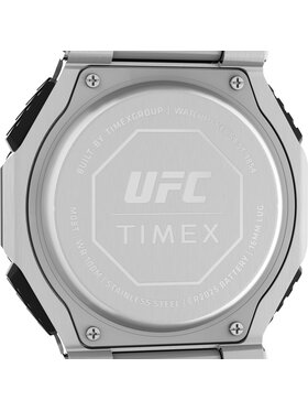 Timex Ročna Ura UFC Colossus TW2V84600 Srebrna