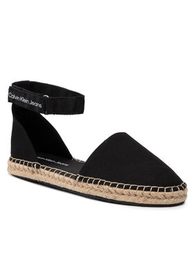 Calvin Klein Jeans Calvin Klein Jeans Espadrilky Ankle Espadrilles YW0YW00578 Černá