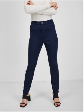 Orsay Orsay Spodnie damskie 319258-526000__40 Granatowy Skinny Fit