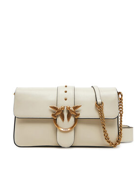 PINKO PINKO Torebka Love One Mini Slouchy Fl PE 25 PLTT 104340 A0QO Kremowy