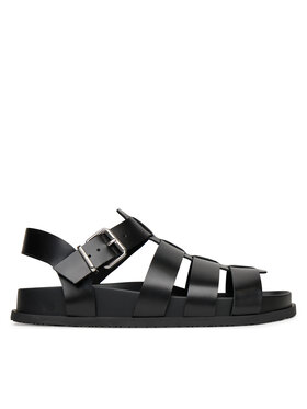 Tommy Jeans Tommy Jeans Basutės Tjw Fisherman Patent Sandal EN0EN02874 Juoda