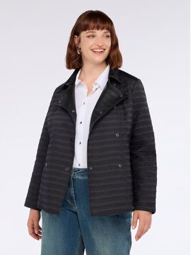 Fiorella Rubino Fiorella Rubino Kurtka puchowa F477T001378N033 Czarny Regular Fit