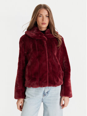 Guess Guess Futro W0BL0N WDCH0 Bordowy Regular Fit