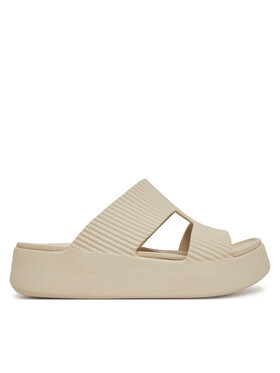 Crocs Crocs Şlapi Getaway Groove Platform HStrap 210701 Bej