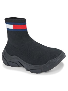 Tommy Jeans Tommy Jeans Sneakers Tjw Sock Boot EN0EN02446 Schwarz