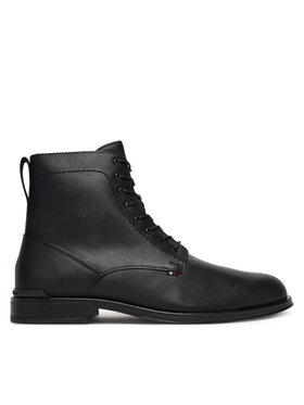 Tommy Hilfiger Tommy Hilfiger Чоботи Corporate FM0FM05577 Чорний
