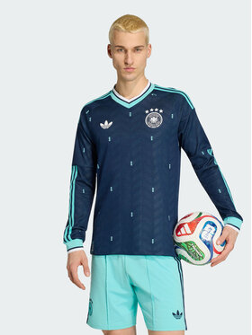adidas adidas Koszulka techniczna 161689 Niebieski jasny Slim Fit