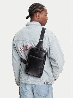 Guess Guess Мъжка чантичка HMBOCA P5326 Черен