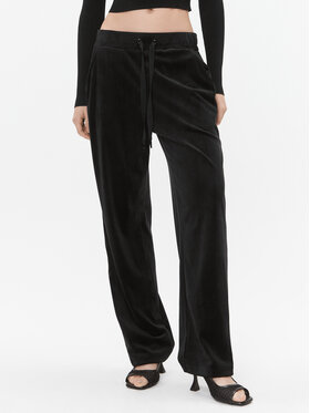 DKNY DKNY Teplákové kalhoty P3MF6SIV Černá Regular Fit