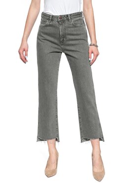 Wrangler Wrangler Jeansy RETRO STRAIGHT Szary Straight Fit