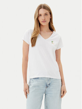 Pieces Pieces Tričko Tilly 17157705 Biela Regular Fit