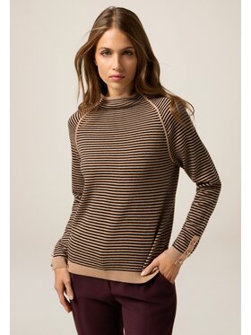 Oltre Oltre Cardigan M334J005074N0Z3 Écru Regular Fit