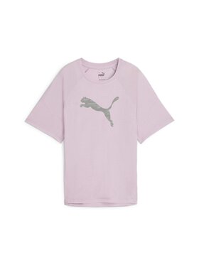 Puma Puma T-Shirt 677876 Fioletowy Regular Fit