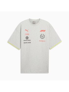 Puma Puma T-Shirt 632245 Szary Regular Fit