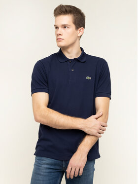Lacoste Lacoste Polo marškinėliai L1212 Tamsiai mėlyna Classic Fit
