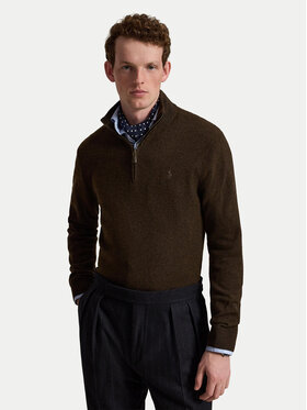 Polo Ralph Lauren Polo Ralph Lauren Pulover 710876756503 Temno rjava Regular Fit