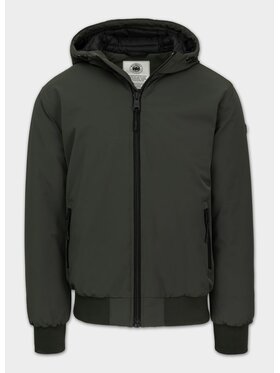 PITBULL PITBULL Kurtka przejściowa Kurtka zimowa z kapturem YORK 3XL Zielony Regular Fit