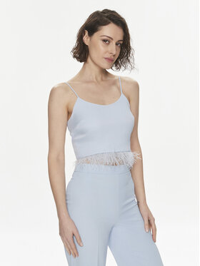 TWINSET TWINSET Top 241TP2371 Svijetloplava Regular Fit