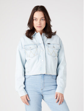 Wrangler Wrangler Jeansová bunda Western W429HF48L 112334375 Tmavomodrá Regular Fit