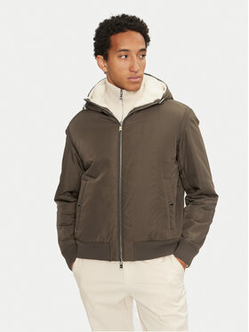 BOSS BOSS Bunda pro přechodné období 50524669 Khaki Regular Fit