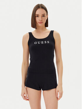 Guess Guess Piżama O5GX13 KBBU1 Czarny Regular Fit