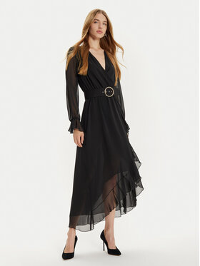 Rinascimento Rinascimento Коктейльна сукня CFC0121218003 Чорний Regular Fit