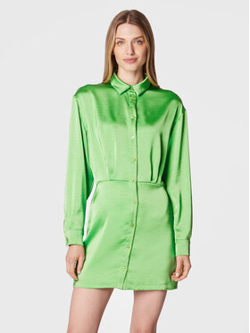 Samsøe Samsøe Samsøe Samsøe Sukienka koszulowa Liza F22300193 Zielony Regular Fit