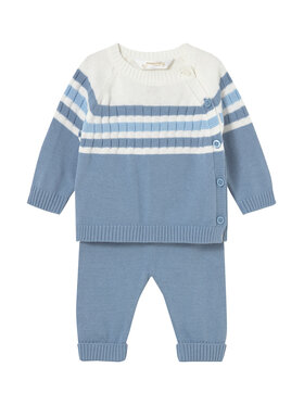 Mayoral Mayoral Komplektas: megztinis ir kelnės 1505 Mėlyna Regular Fit