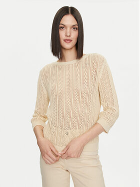 United Colors Of Benetton United Colors Of Benetton Pullover 1394D10AF Beige Regular Fit