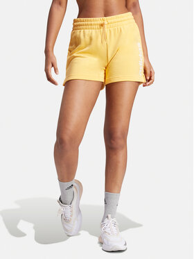 adidas adidas Αθλητικό σορτς Essentials Linear IS2082 Πορτοκαλί Slim Fit