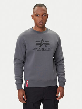Alpha Industries Alpha Industries Суитшърт Basic 178302 Сив Regular Fit
