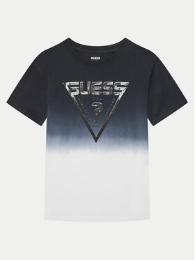 Guess Guess Tricou L5GI27 I3Z14 Negru Regular Fit