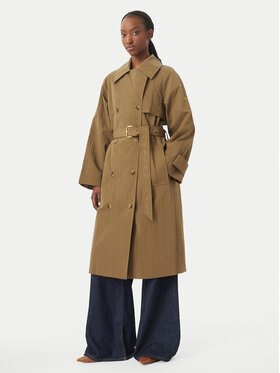 MICHAEL Michael Kors MICHAEL Michael Kors Тренч MS620FLKMY Хакі Oversize