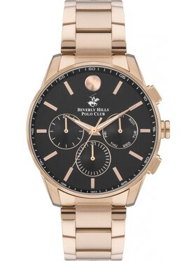 Beverly Hills Polo Club Beverly Hills Polo Club Zegarek BP3396X.450 Różowe złoto