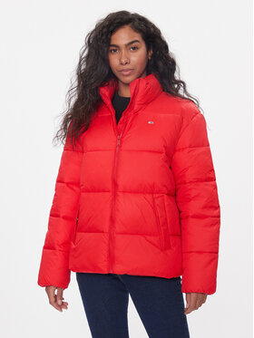 Tommy Jeans Tommy Jeans Pehelykabát DW0DW15963 Piros Regular Fit