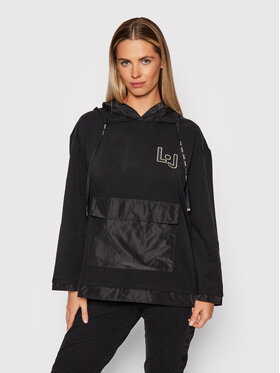 Liu Jo Sport Liu Jo Sport Pulóver TF1067 F0843 Fekete Regular Fit