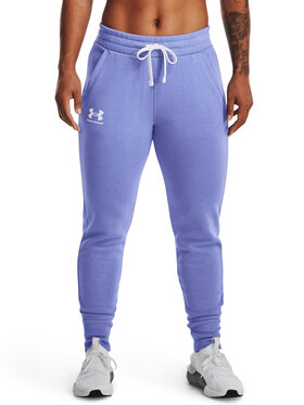Under Armour Under Armour Sporta bikses Rival Fleece Joggers 1356416 Violets Regular Fit