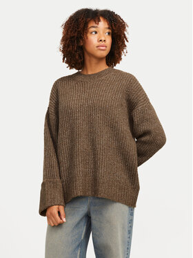 JJXX JJXX Πουλόβερ 12245453 Καφέ Relaxed Fit