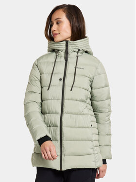 Didriksons Didriksons Télikabát Gisa Wns Jkt 505031 Zöld Regular Fit