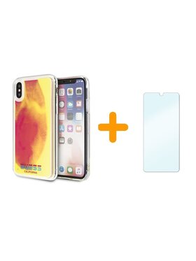 Guess Guess Etui na telefon California Liquid Różowy